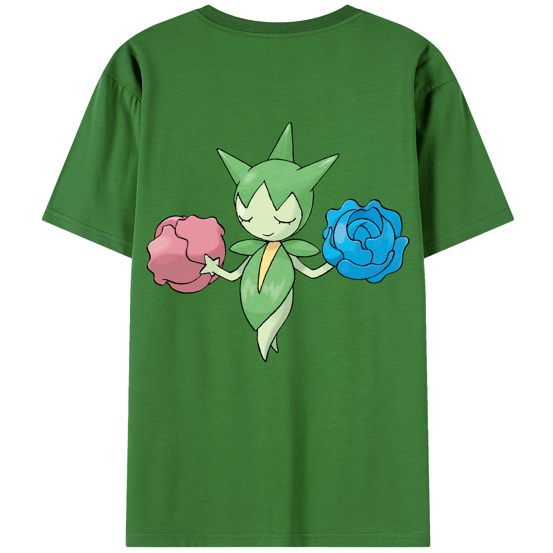 （画像用） ポケットモンスター Pokémon レディース半袖Tシャツ(バックプリント)